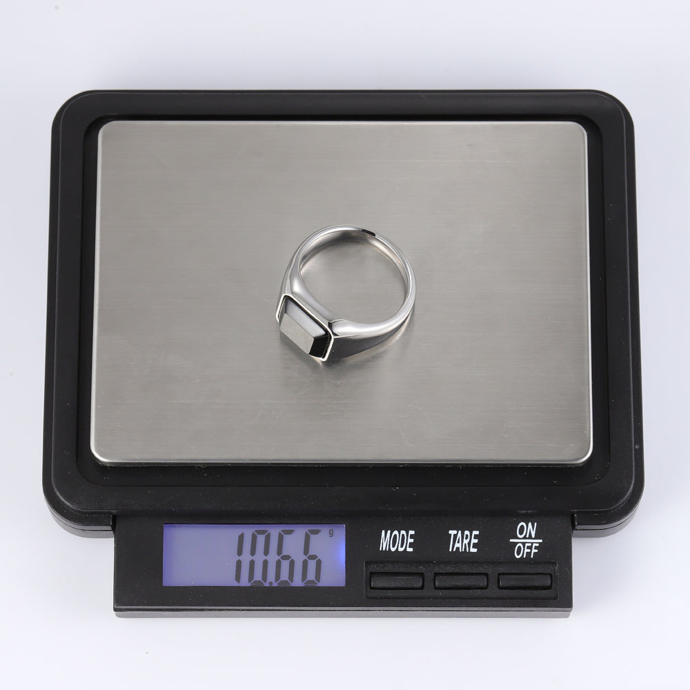 RSS1036 STAINLESS STEEL RING WITH NATURAL STONE AAB CO..