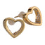 TES19 EARRING WITH HEART DESIGN AAB CO..