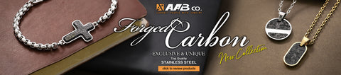 Forged Carbon Jewelry New