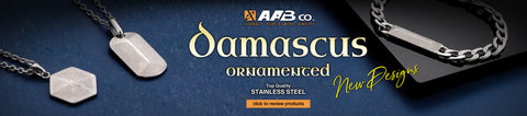 Damascus Steel Jewelry New