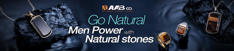 Men Power with Natural Stone