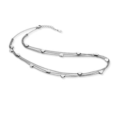 EXC17 Stainless Steel Necklace Classic heart club inori