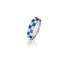 EXR135B.STM STAINLESS STEELMAT RING WITH BLUE PVD