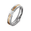 EXR114P.AVP STAINLESS STEEL RING PVD CZ