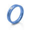EXR79B.STM STAINLESS STEEL RING PVD CZ