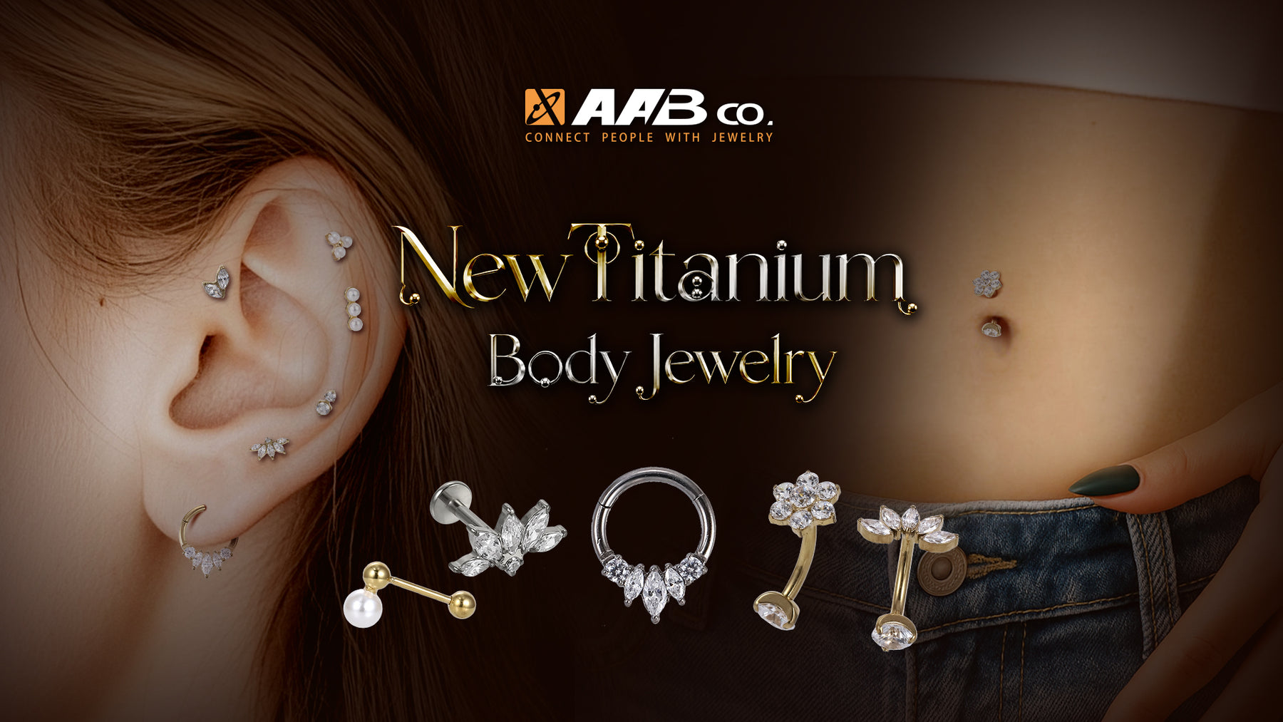 New Titanium Body Jewelry