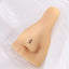 ABN03 G-23 TITANIUM NOSE STUD WITH 3 BALLS DESIGN