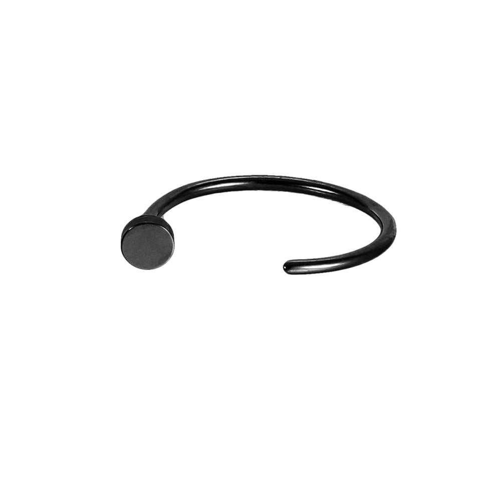 ABRN01 G-23 TITANIUM C-SHAPE NOSE STUD