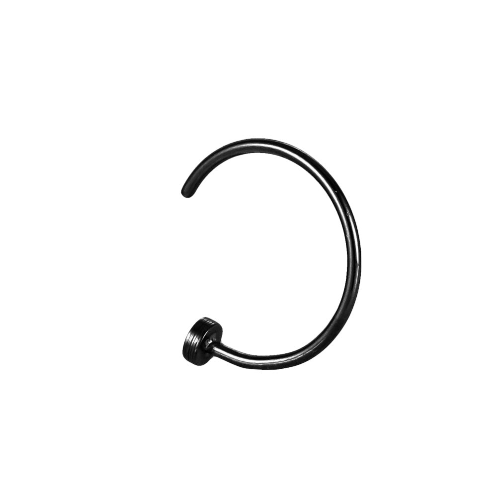 ABRN01 G-23 TITANIUM C-SHAPE NOSE STUD