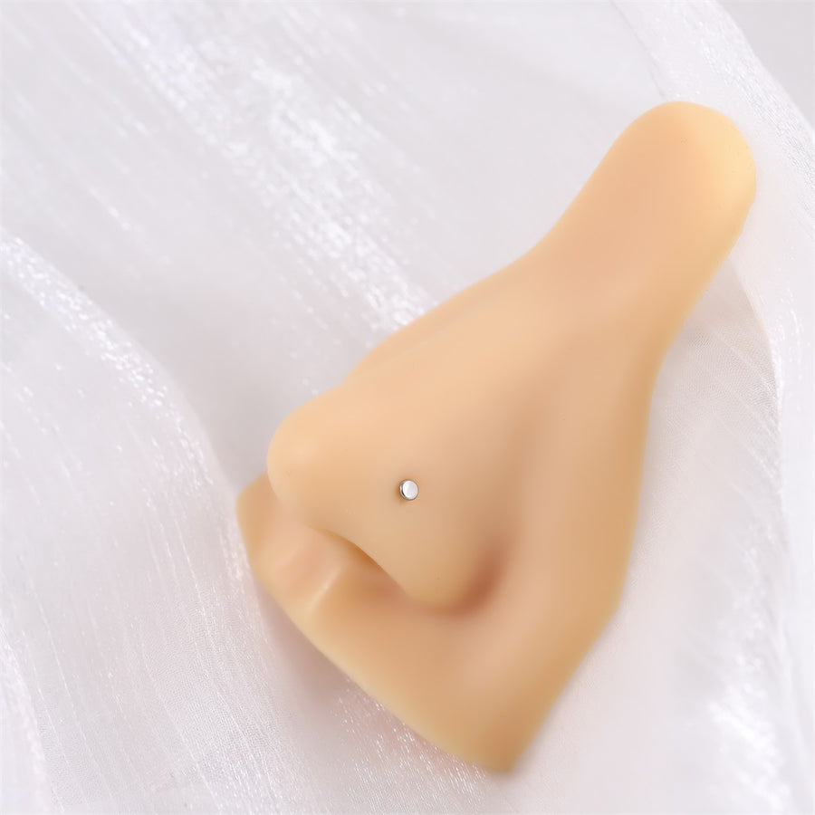 ABRN01 G-23 TITANIUM C-SHAPE NOSE STUD
