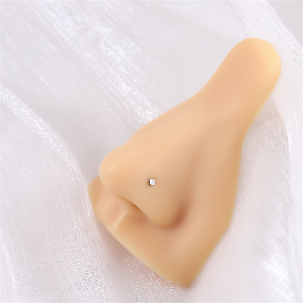 ABRN01 G-23 TITANIUM C-SHAPE NOSE STUD