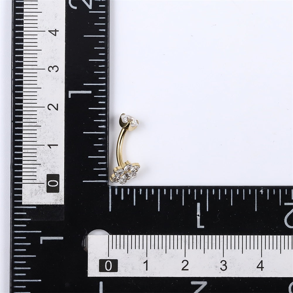 ADBS03 G-23 TITANIUM INTERNAL THREAD BELLY (UPSIDE DOWN)