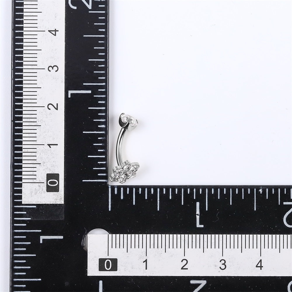 ADBS03 G-23 TITANIUM INTERNAL THREAD BELLY (UPSIDE DOWN)