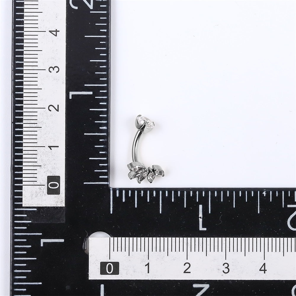 ADBS04 G-23 TITANIUM INTERNAL THREAD BELLY (UPSIDE DOWN)