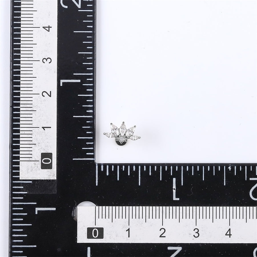 ADBS04 G-23 TITANIUM INTERNAL THREAD BELLY (UPSIDE DOWN)