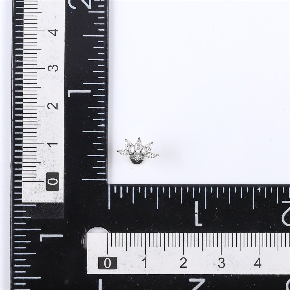 ADBS04 G-23 TITANIUM INTERNAL THREAD BELLY (UPSIDE DOWN)