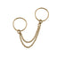 ADCM16 G-23 TITANIUM DOUBLE HINGED BCR WITH CHAIN