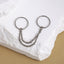 ADCM16 G-23 TITANIUM DOUBLE HINGED BCR WITH CHAIN