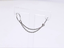 ADCM16 G-23 TITANIUM DOUBLE HINGED BCR WITH CHAIN