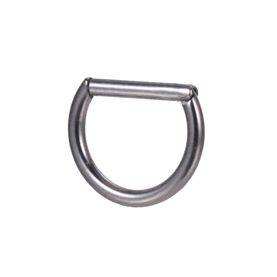 ADCM22 G-23 TITANIUM HINGED BCR WITH D SHAPEE DESIGN