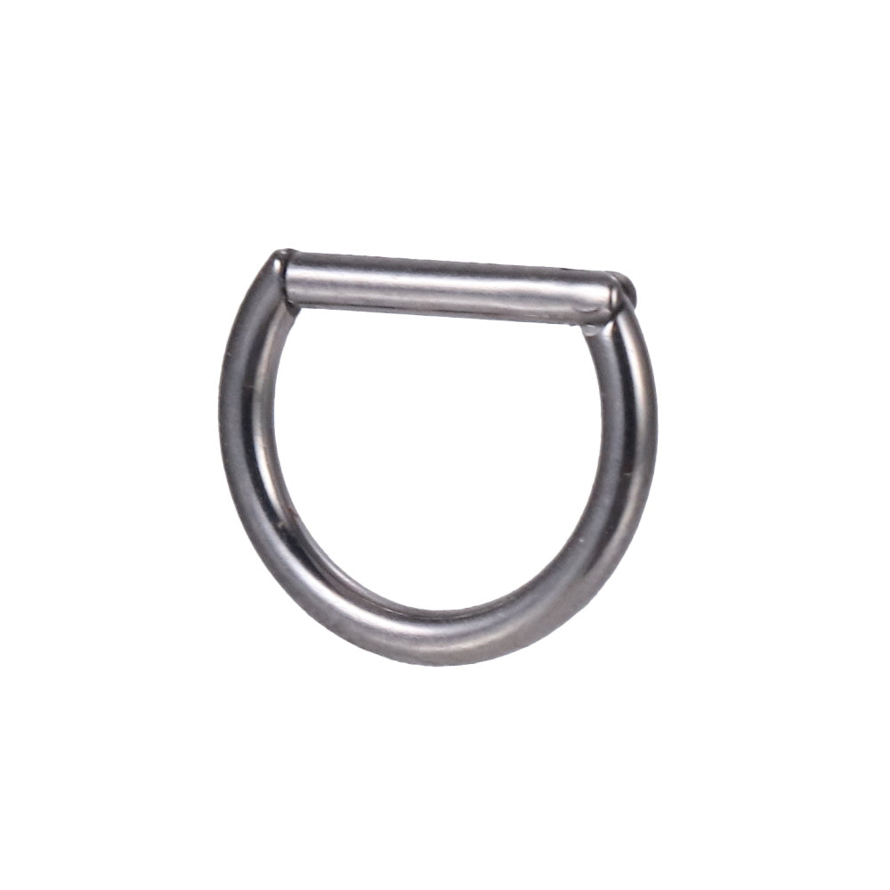 ADCM22 G-23 TITANIUM HINGED BCR WITH D SHAPEE DESIGN