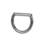 ADCM22 G-23 TITANIUM HINGED BCR WITH D SHAPEE DESIGN