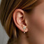 ADLBJ29 G-23 TITANIUM INTERNAL THREAD LABRET WITH CZ