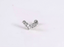 ADLBJ31 G-23 TITANIUM INTERNAL THREAD LABRET WITH CZ