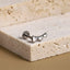 ADLBS14 G-23 TITANIUM INTERNAL THREAD LABRET WITH 3 HEART