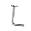 BBN30 STAINLESS STEEL L-SHAPE NOSE STUD WITH HEART DESIGN