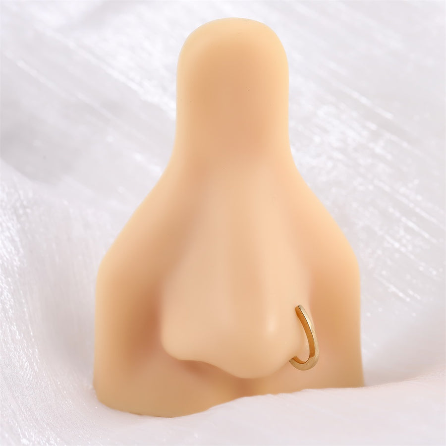 BBN32 STAINLESS STEEL L-SHAPE NOSE STUD