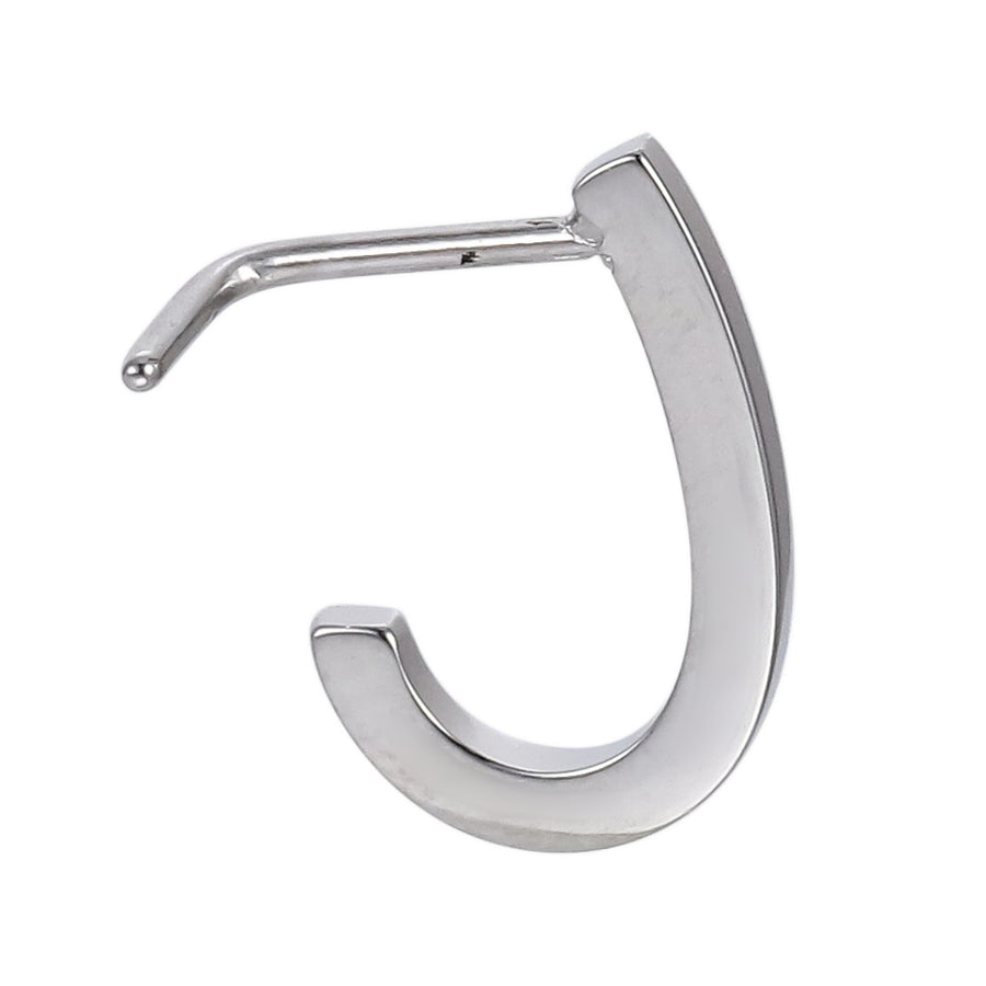 BBN32 STAINLESS STEEL L-SHAPE NOSE STUD