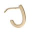 BBN32 STAINLESS STEEL L-SHAPE NOSE STUD