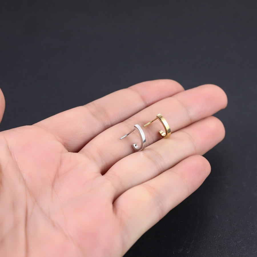 BBN33 STAINLESS STEEL L-SHAPE NOSE STUD