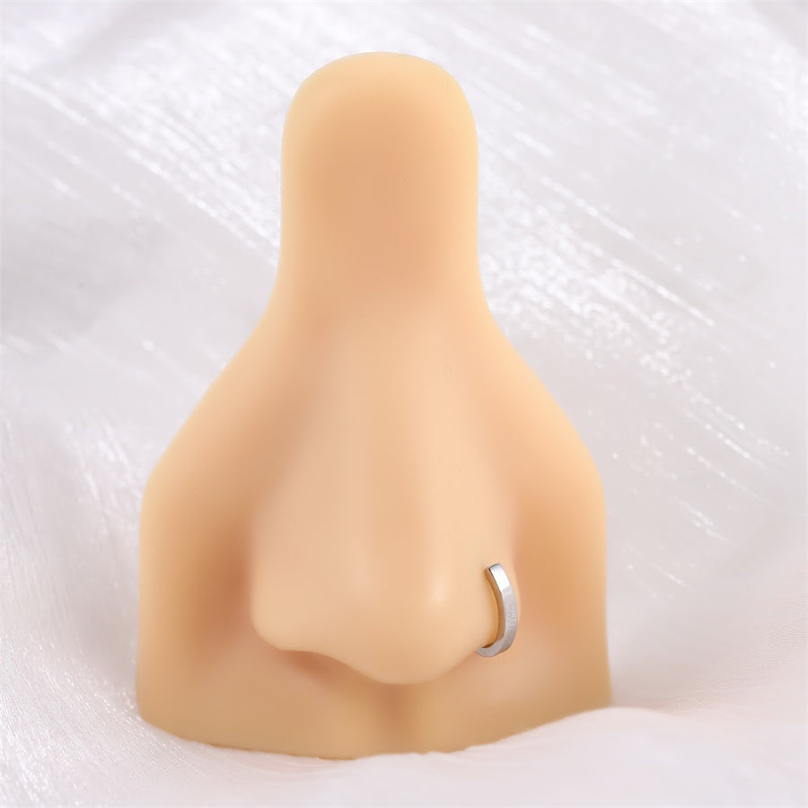 BBN33 STAINLESS STEEL L-SHAPE NOSE STUD