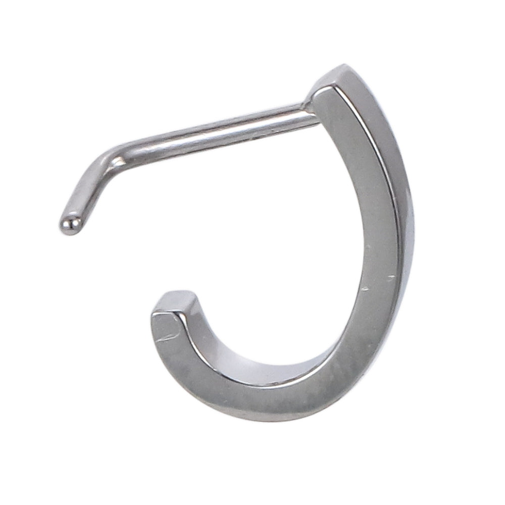 BBN33 STAINLESS STEEL L-SHAPE NOSE STUD