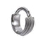 AAB Co stainless steel hinged BCR with grooved design
