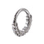 AAB Co stainless steel hinged BCR with wheat design
