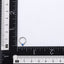 BCM67 STAINLESS STEEL HINGED BCR WITH DROP SHAPE OPAL
