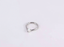 BCM67 STAINLESS STEEL HINGED BCR WITH DROP SHAPE OPAL