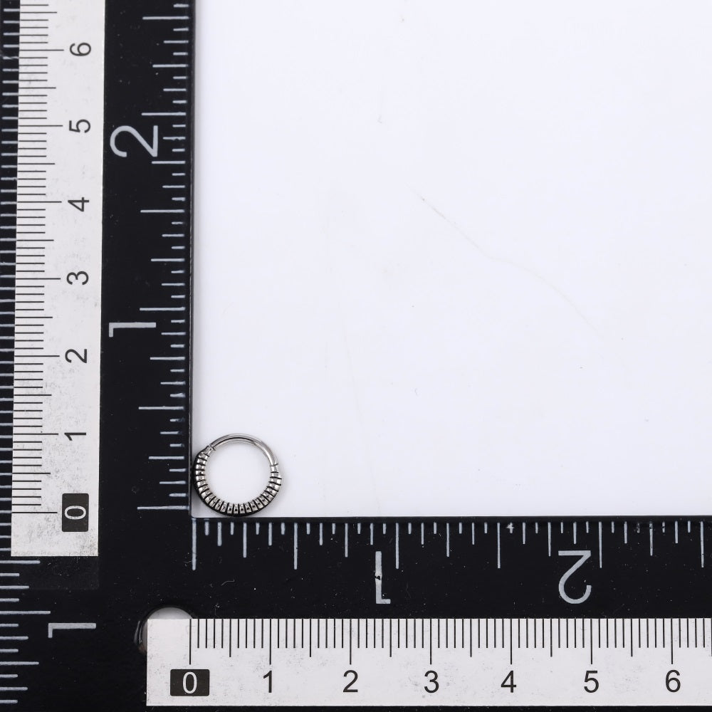 BCM68 STAINLESS STEEL HINGED BCR WITH LINE