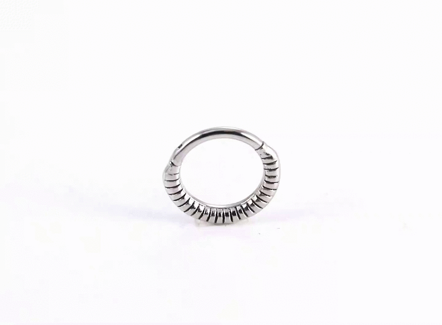BCM68 STAINLESS STEEL HINGED BCR WITH LINE