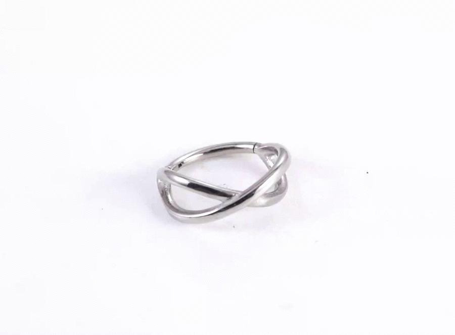 BCM70 STAINLESS STEEL HINGED BCR WITH X SHAPE DESIGN