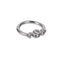 BCM76 STAINLESS STEEL HINGED BCR WITH SNAKE PATTERN