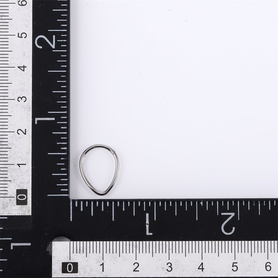 BCM77 STAINLESS STEEL DROP SHAPE HINGED BCR