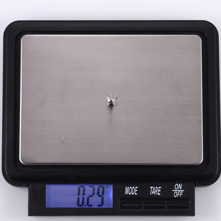 BLBJ28 STAINLESS STEEL INTERNAL THREAD LABRET WITH CROWN DESIGN