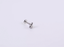 BLBJ33 STAINLESS STEEL INTERNAL THREAD LABRET WITH BUNNY DESIGN