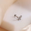 BLBJ35 STAINLESS STEEL INTERNAL THREAD LABRET WITH BUTTERFLY DESIGN