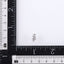 BLBJ37 STAINLESS STEEL INTERNAL THREAD LABRET WITH RECTANGLE CZ
