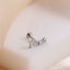 BLBJ41 STAINLESS STEEL INTERNAL THREAD LABRET WITH LETTER DESIGN
